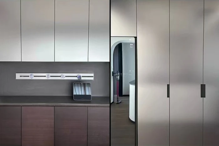 Metal Textured Veneer Panel